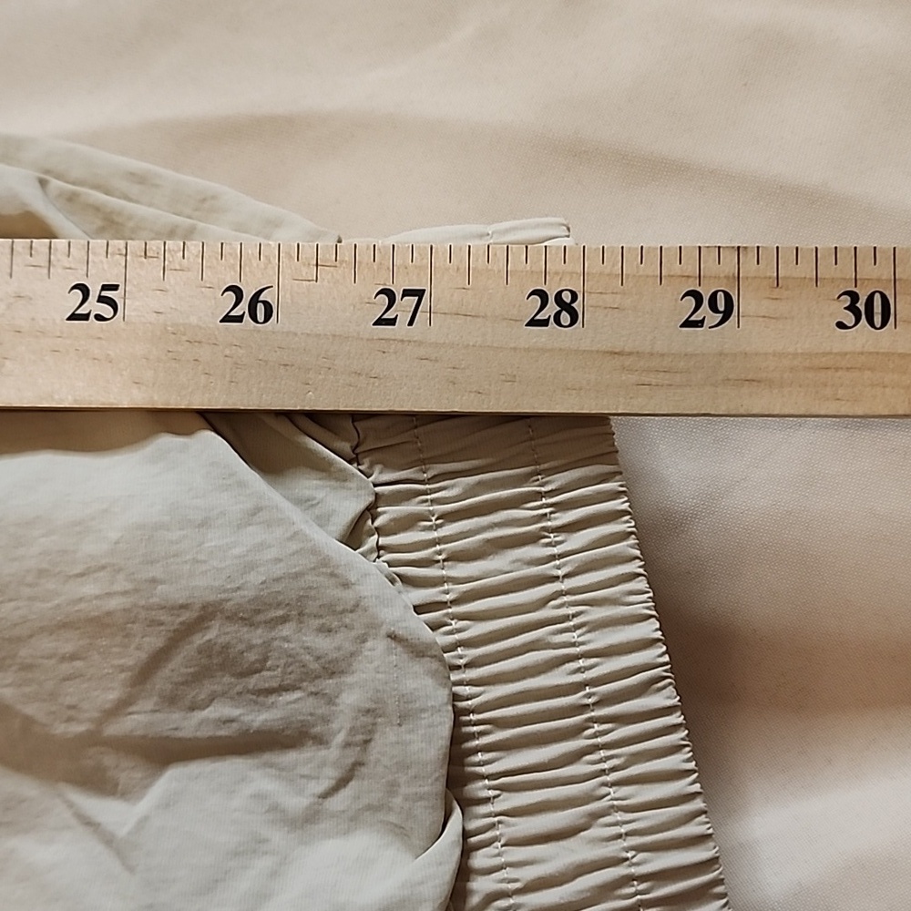 Wilo Parachute Pants Cream sz Lg - Picture 7 of 7